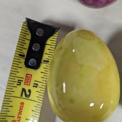 Alabaster Easter Eggs