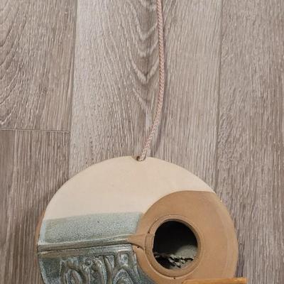 Unique Ceramic Hanging Birdhouse