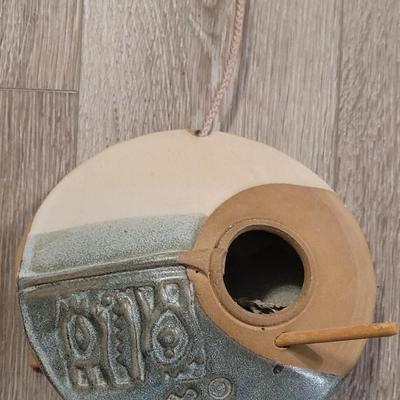 Unique Ceramic Hanging Birdhouse