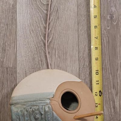 Unique Ceramic Hanging Birdhouse