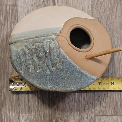Unique Ceramic Hanging Birdhouse