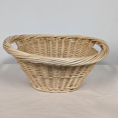 Wicker Laundry Basket