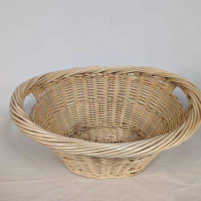 Wicker Laundry Basket