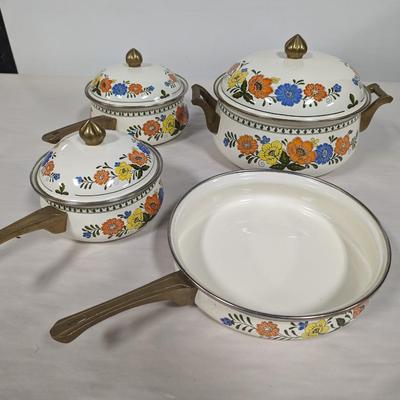 Floral Pattern Newcor Regency Cookware Taiwan