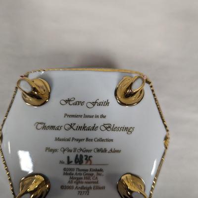 Have Faith Thomas Kinkade Blessings Musical Prayer Box Collection