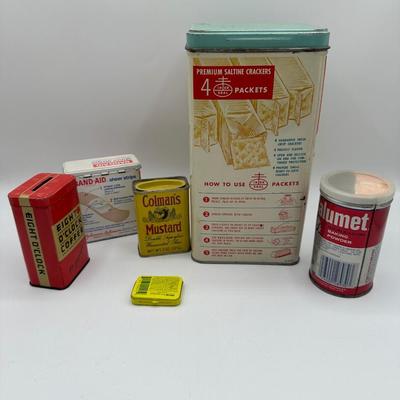 Vintage Food & Medicine Tins