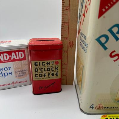 Vintage Food & Medicine Tins