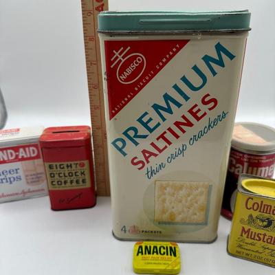 Vintage Food & Medicine Tins