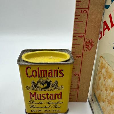 Vintage Food & Medicine Tins