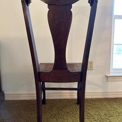 Vintage Accent Cane Chair