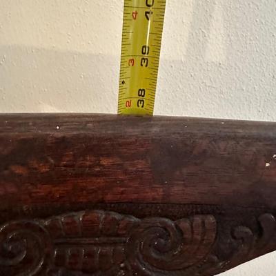 Vintage Accent Cane Chair