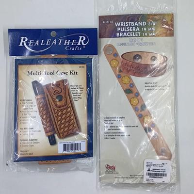 Mixed Lot of Leather Crafting Kits