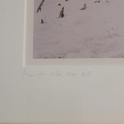 Artist Proof Photograph 'Amish No. 420' by Bill Coleman