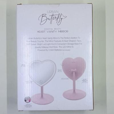 Brand New LED Heart Vanity Mirror