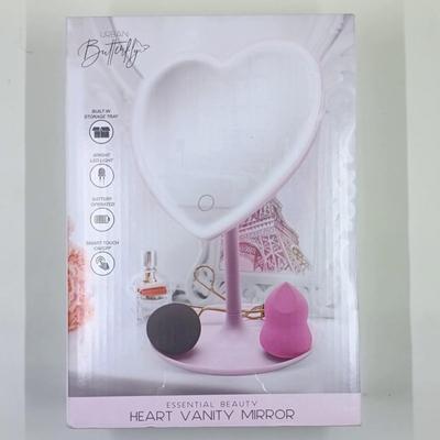 Brand New LED Heart Vanity Mirror