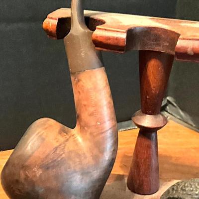 901 Wild Honey Made In England & Bryson Pipe with Stand