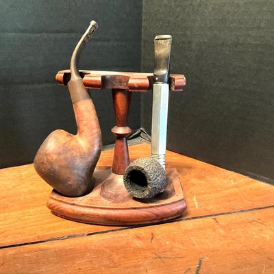 901 Wild Honey Made In England & Bryson Pipe with Stand