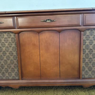 SEARS Stereo Radio Record Player (See Description)