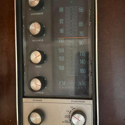 SEARS Stereo Radio Record Player (See Description)