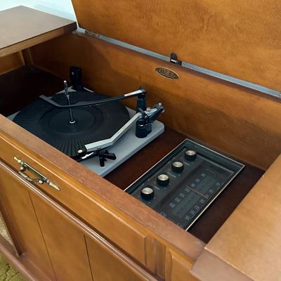 SEARS Stereo Radio Record Player (See Description)