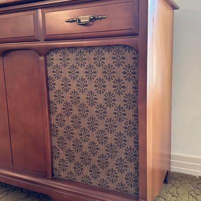 SEARS Stereo Radio Record Player (See Description)