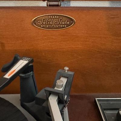 SEARS Stereo Radio Record Player (See Description)