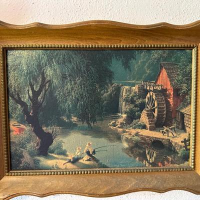 Three (3) Framed Paintings