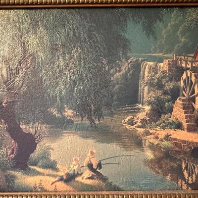 Three (3) Framed Paintings