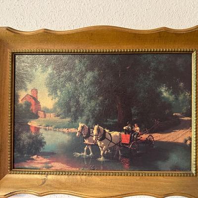 Three (3) Framed Paintings