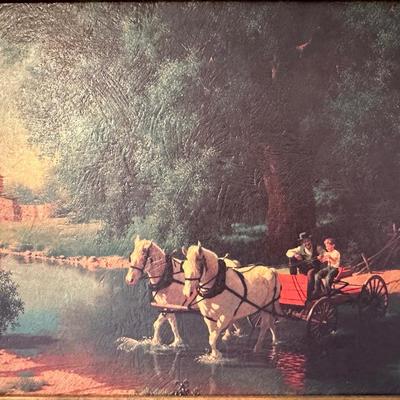 Three (3) Framed Paintings