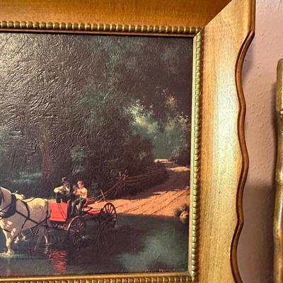 Three (3) Framed Paintings