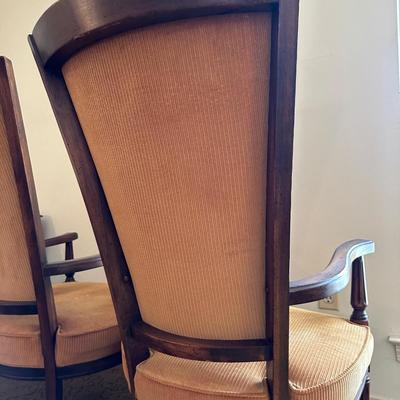 Lewittes Mid-Century Pair of Chairs (See Description)