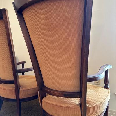Lewittes Mid-Century Pair of Chairs (See Description)