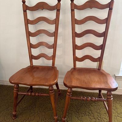 Tell City Maple Chairs (2)