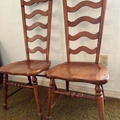 Tell City Maple Chairs (2)