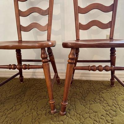 Tell City Maple Chairs (2)
