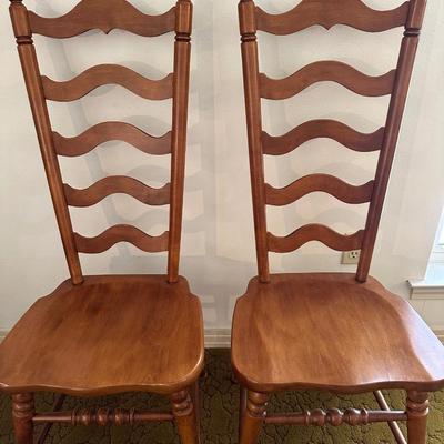 Tell City Maple Chairs (2)