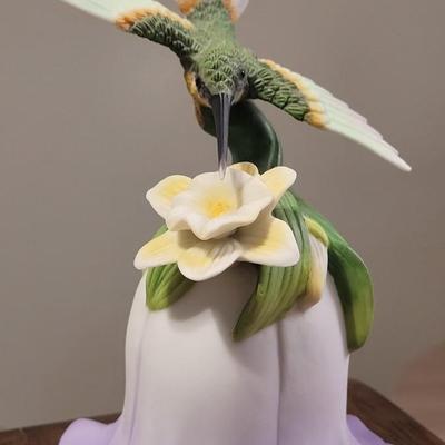Vintage Avon Porcelain Hummingbird Bell