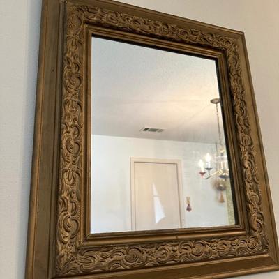 Gold Ornate Mirror