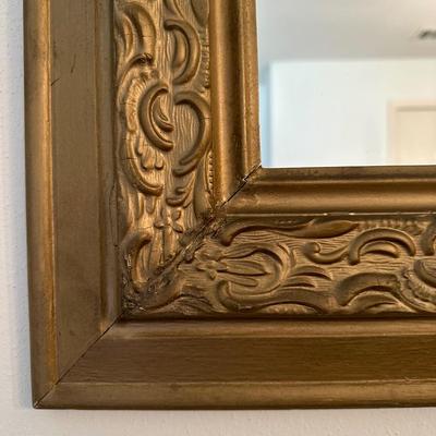 Gold Ornate Mirror