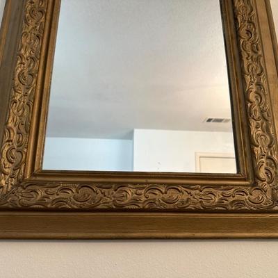 Gold Ornate Mirror
