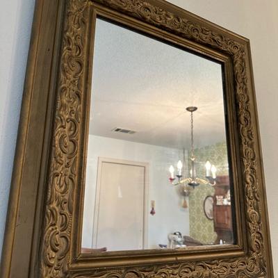 Gold Ornate Mirror