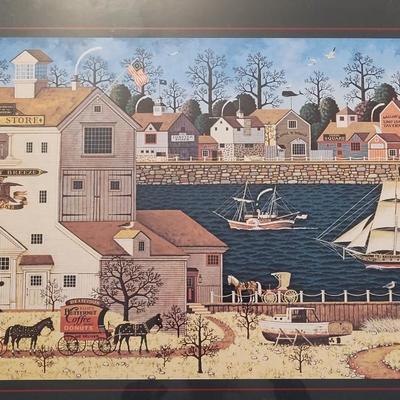 Hand Signed CHARLES WYSOCKI 'The Greenwich Workshop' Print
