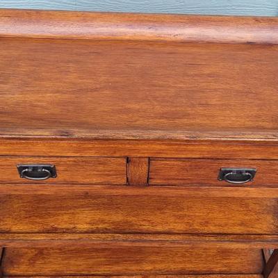 Wood Console Table