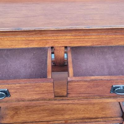 Wood Console Table
