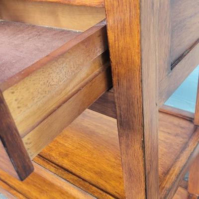 Wood Console Table