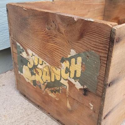 Vintage Wood Crate