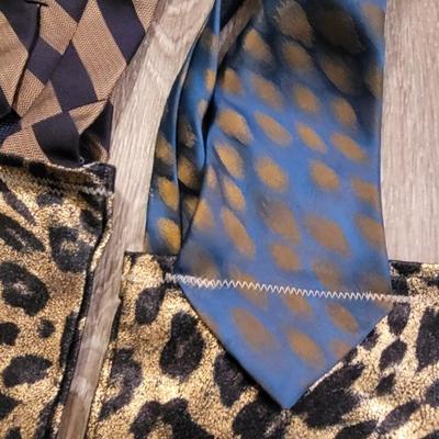(2) Custom Tote Bags with Neck (a)tie Straps