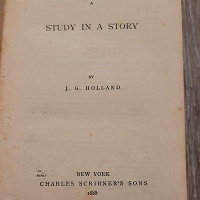 1888 Nicholas Minturn Book