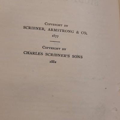 1888 Nicholas Minturn Book